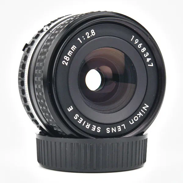 28mm Series E Lens for the Nikon FE Nikon 28mm f/2.8 Series E