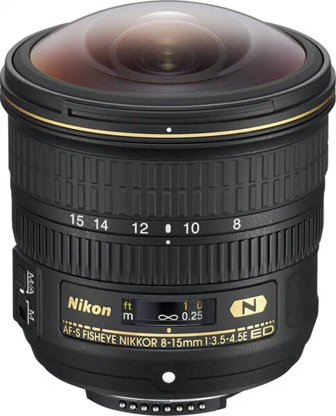 Nikon 8-15mm f/3.5-4.5E ED Fisheye Lens