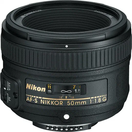 Nikon AF-S FX Nikkor 50mm f/1.8G Standard Prime Lens