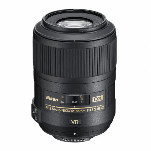 Nikon AF-S DX Micro Nikkor 85mm f/3.5G ED VR Telephoto Macro Lens