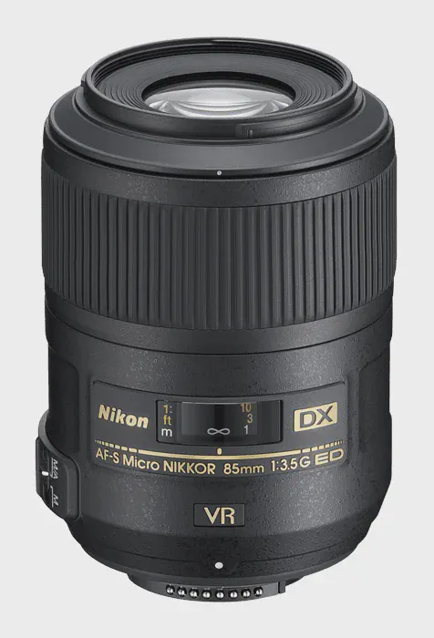 Nikon AF-S DX Micro Nikkor 85mm f/3.5G ED VR Telephoto Macro Lens