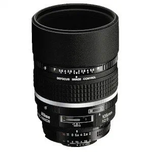 Nikon Nikkor 105mm f/2 D Portrait Lens Nikon Nikkor 105mm f/2 D