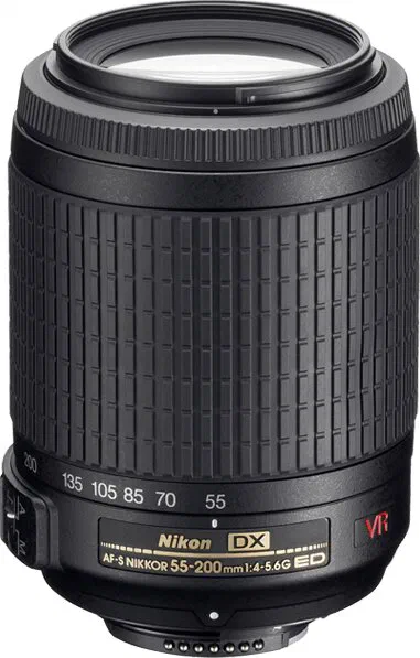 Nikon 55-200mm f/4-5.6G ED IF AF-S DX VR Zoom Lens