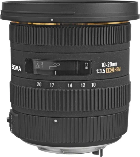 Sigma 10-20mm f/3.5 EX DC HSM ELD SLD Aspherical Wideangle Zoom Lens
