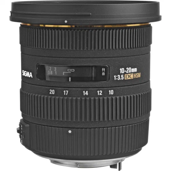 Sigma 10-20mm f/3.5 EX DC HSM ELD SLD Aspherical Wideangle Zoom Lens