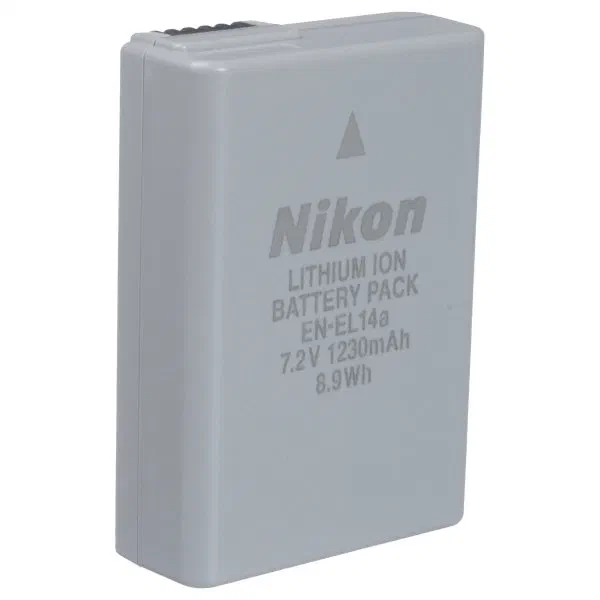 Nikon EN-EL14a Battery Nikon D5600 Nikon EN-EL14a Battery Li-ion rechargeable for the Nikon D5600