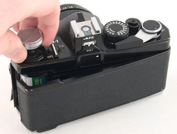 Olympus OM-1 Open Film Back
