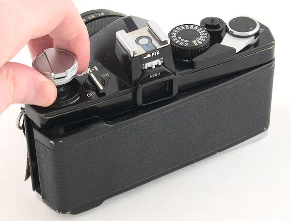 Olympus OM-1 Open Film Door
