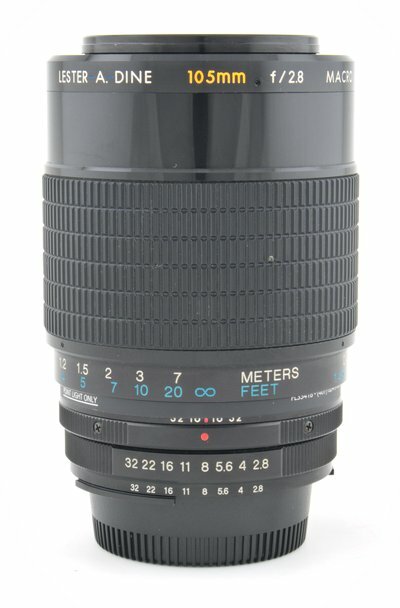 Lester A Dine 105mm f/2.8 Lens Barrel