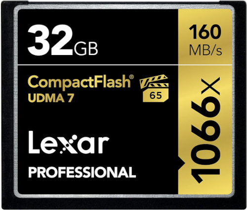 Lexar Professional 1066x 32GB Compact Flash Card