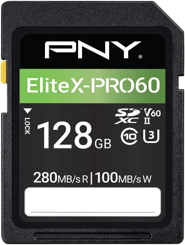 PNY EliteX Pro60 UHS-II SD Card