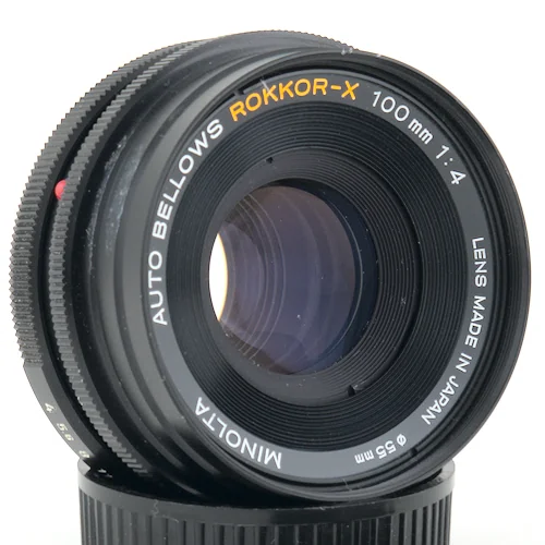Minolta Auto Bellows Rokkor-X 100mm f/4 Bellows Lens
