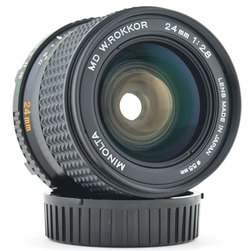 Minolta MD W.Rokkor 24mm f/2.8 Wide Angle Lens