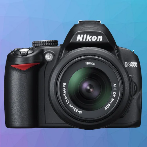 Find out everything you need to know about the Nikon D3000 camera.