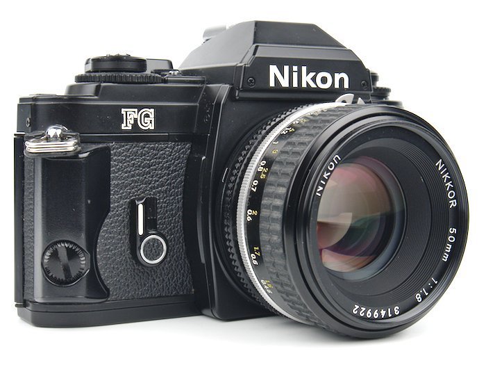 Nikon FG A Solid 35mm Film SLR Camera Outside the Shot