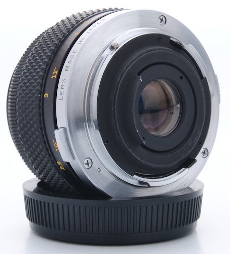 Rear Element of the Olympus OM Lens Mount