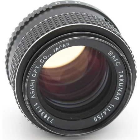 Pentax SMC Takumar 50mm f/1.4 kit lens for Asahi Pentax Spotmatic