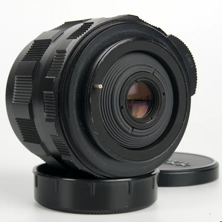 Pentax Spotmatic Lenses Mount of a Pentax Super-Takumar 28mm f/3.5 Lens