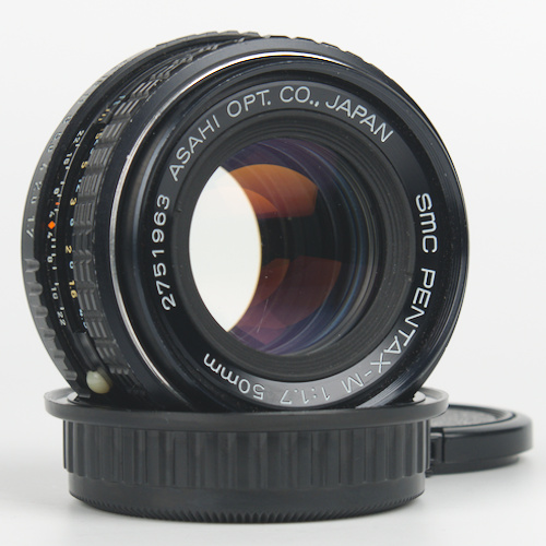 SMC Pentax-M 50mm f/1.7 Standard Prime Lens