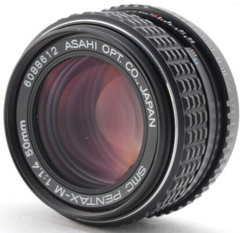 SMC Pentax-M 50mm f/1.4 Fast Prime Lens