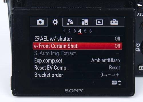 e-Front Curtain Shutter