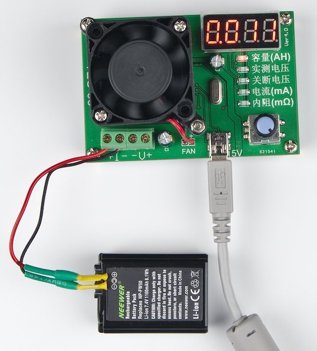 TEC-06 Battery Capacity Tester