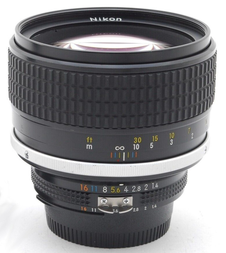 Nikon 85mm f/1.4 Ai Portrait Lens
