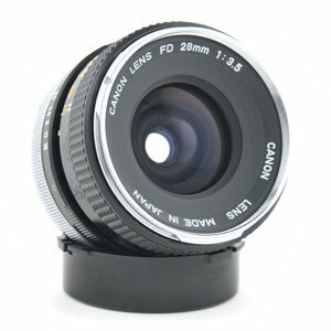 Wide Angle Lenses for the Canon AE-1, Canon FD 28mm f/3.5 Lens